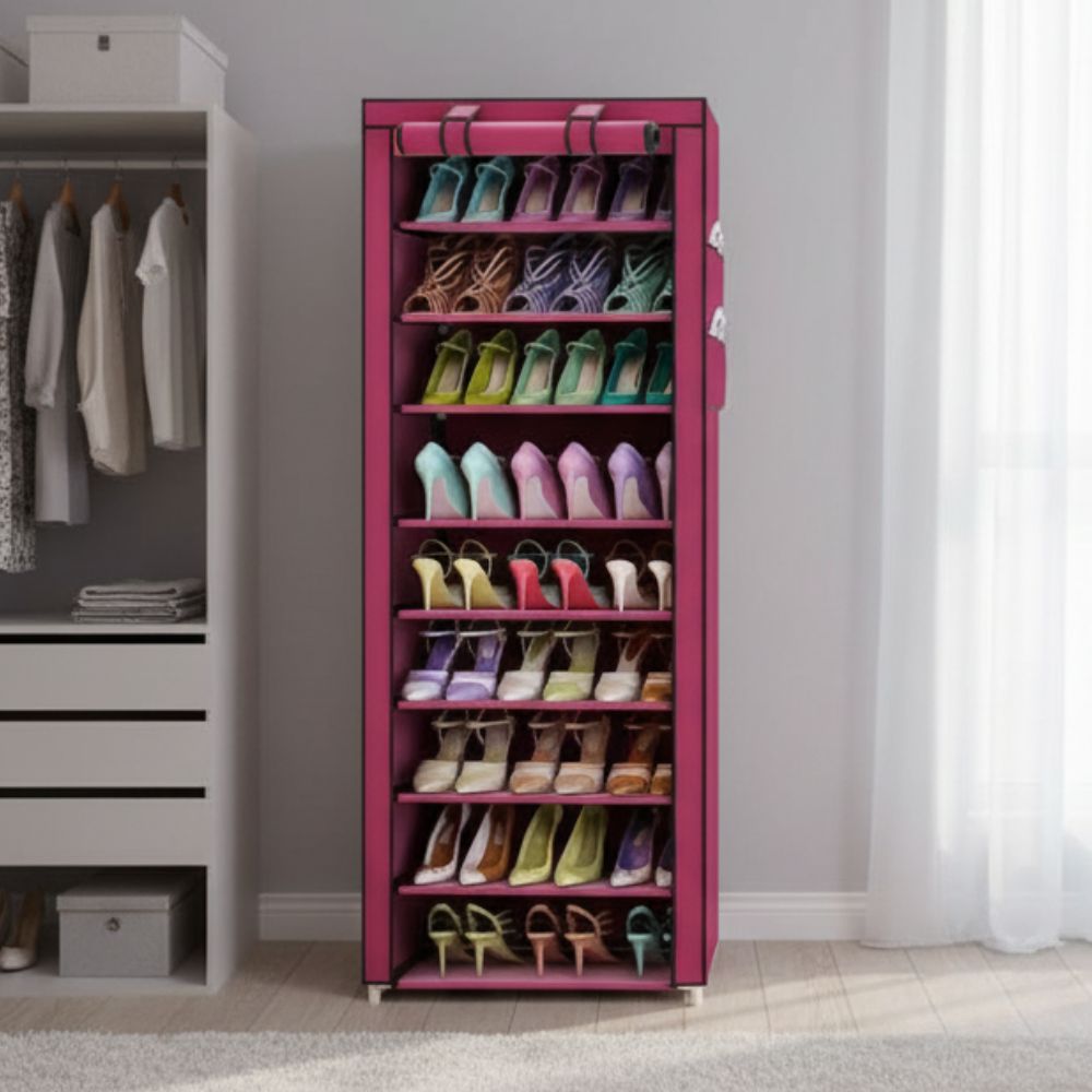 Premium 9 Tier Shoe Rack