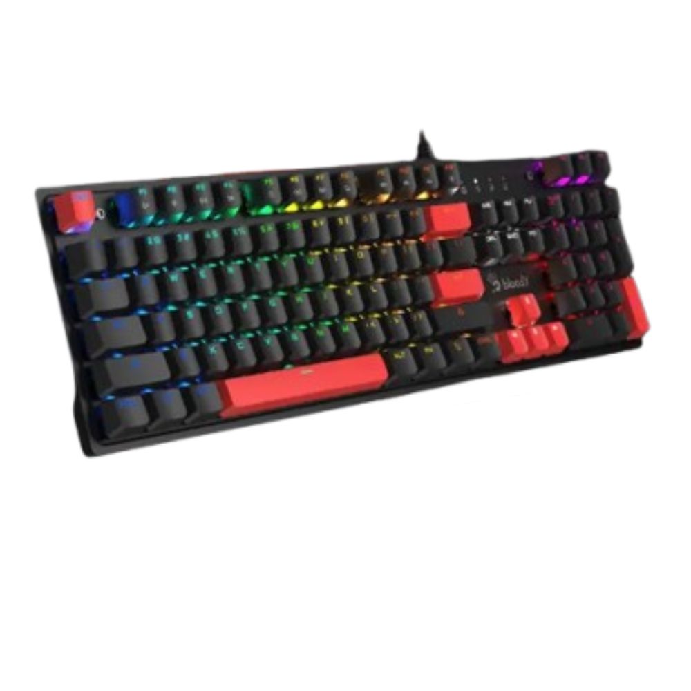 A4Tech Bloody S520N Fire Black BLMS Brown Switch RGB Mechanical Gaming Keyboard