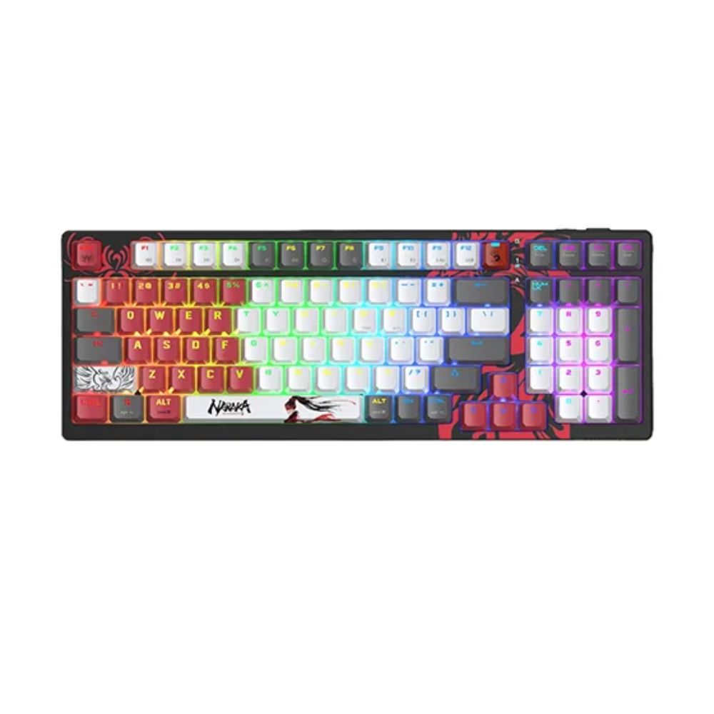 A4Tech Bloody WS98 NARAKA RGB BLMS Red Switch Wireless Mechanical Gaming Keyboard