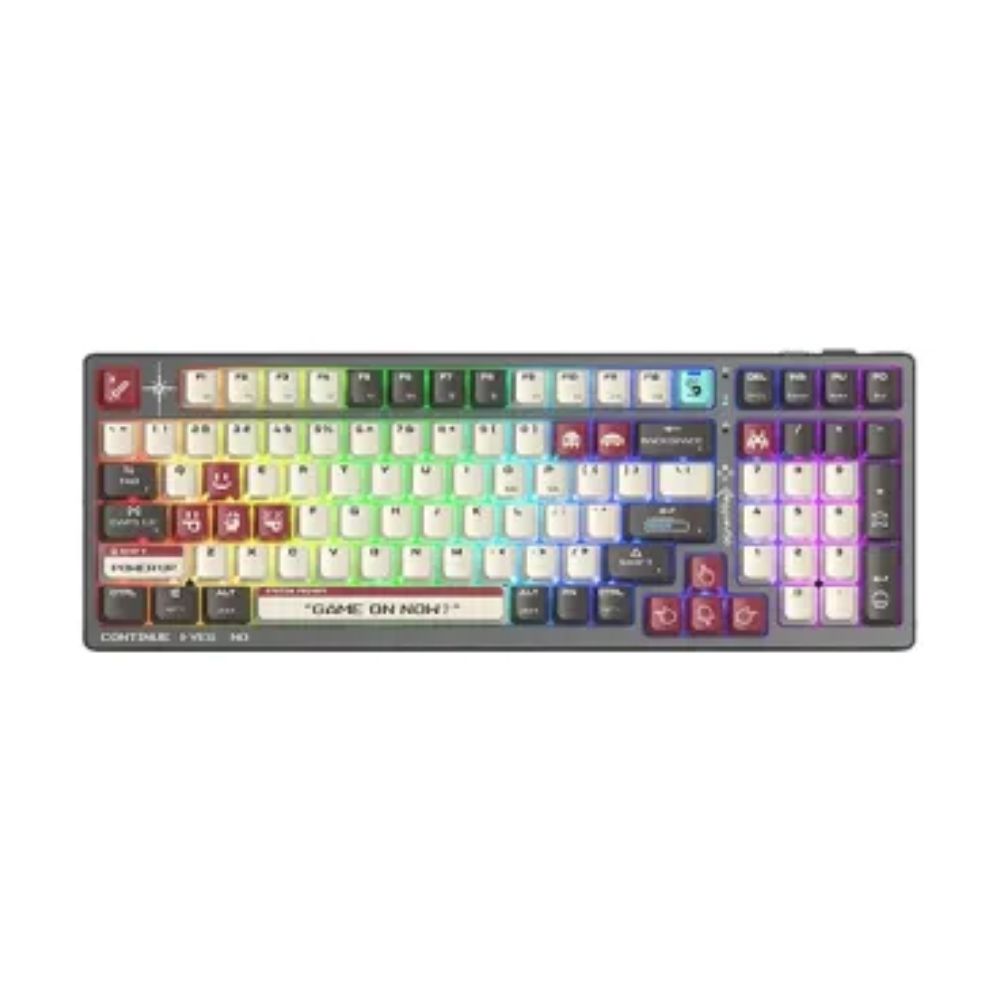 A4Tech Bloody WS98 PIXELS RED RGB BLMS Red Switch Wireless Mechanical Gaming Keyboard