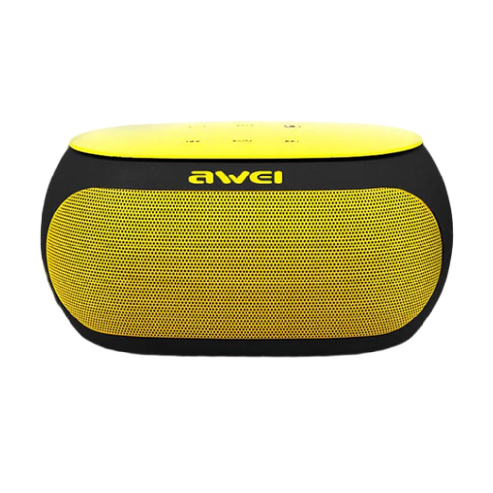 Awei Y200 Wireless Bluetooth Speaker - Yellow and Black Edition