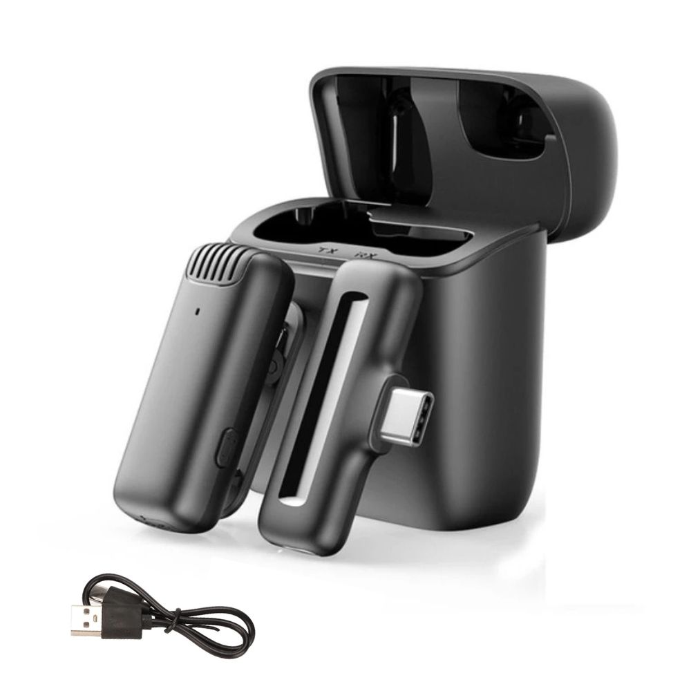 J11 Single Wireless Microphone with Type-C Charging Case
