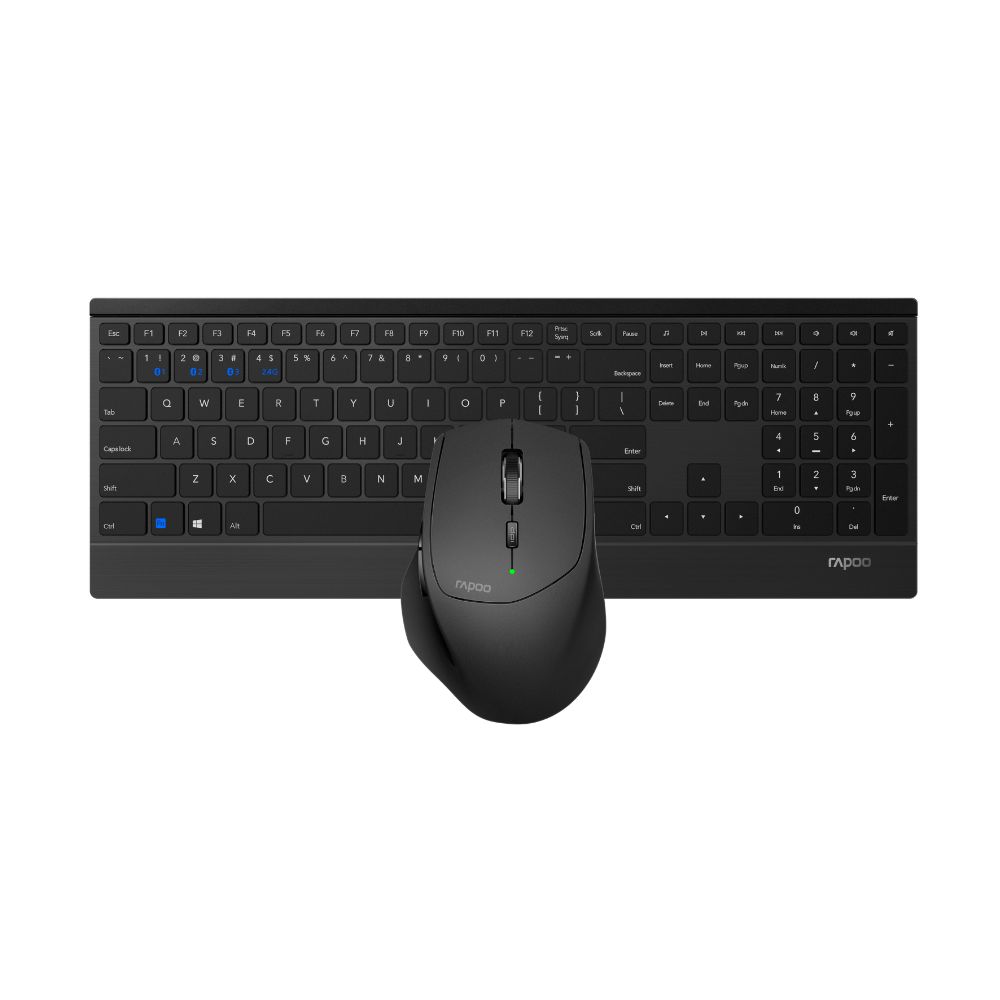 Rapoo 9560M Multi-mode Wireless Ultra-slim Keyboard & Mouse Combo