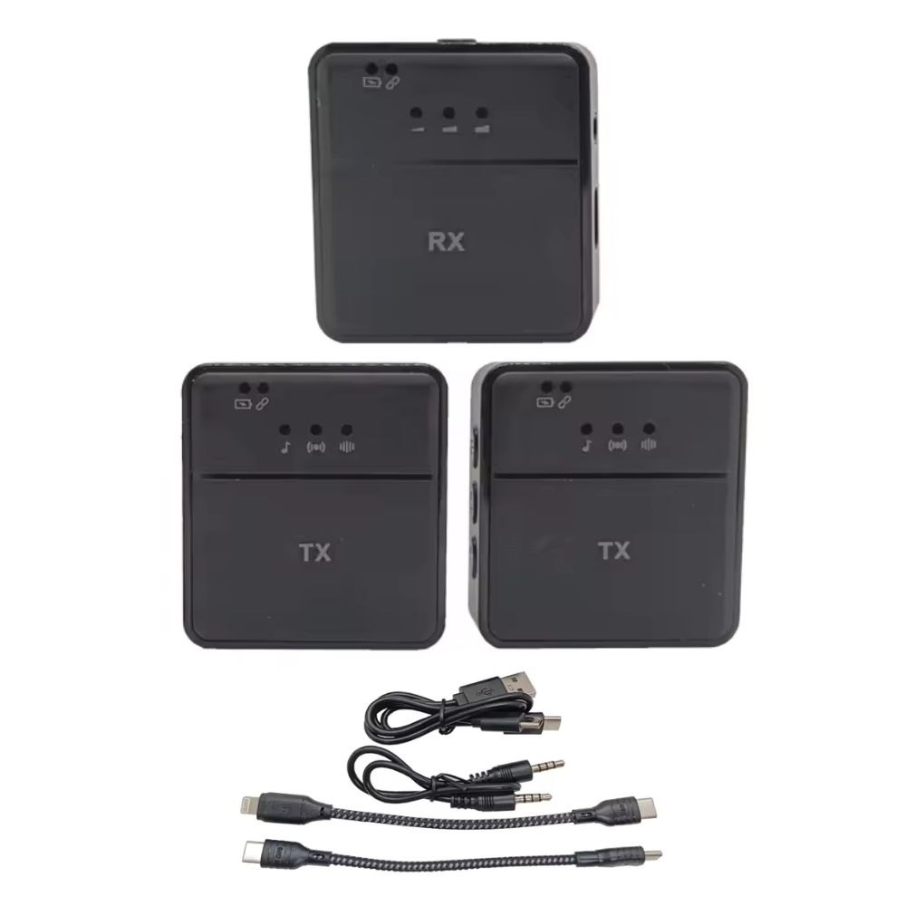 SX9 Dual Wireless Microphone for Iphone Lightning & TYpe C