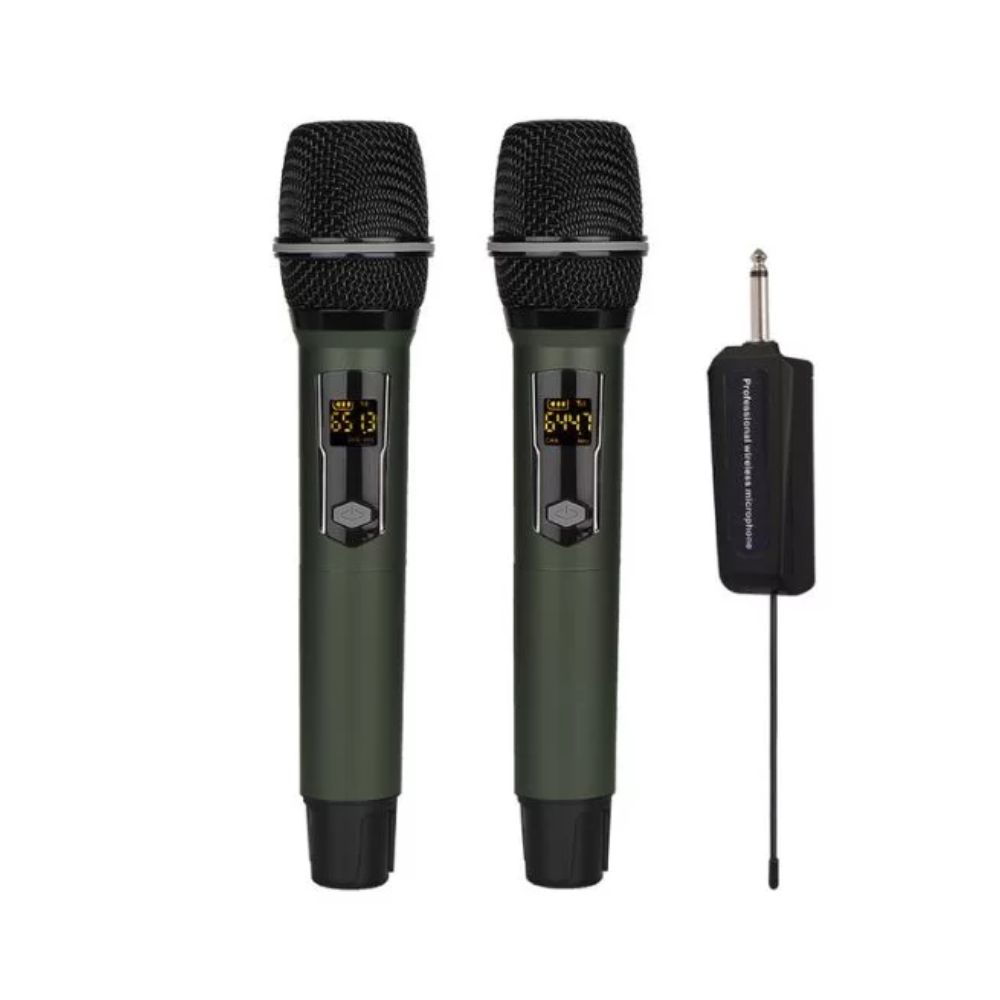 Shengfu CP-110CD Dual Wireless Dynamic Hand Microphone