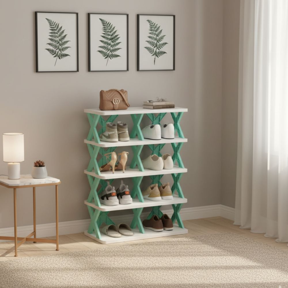 Simple 5 Layer Shoe Rack