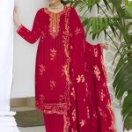 Vivek Fashion Style Premium Quality Salwar Kameez Maroon Color