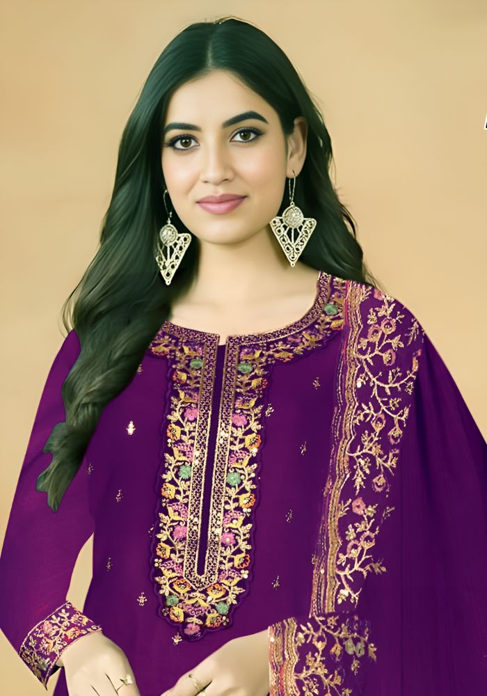 Vipul D 267 Purple color (1)