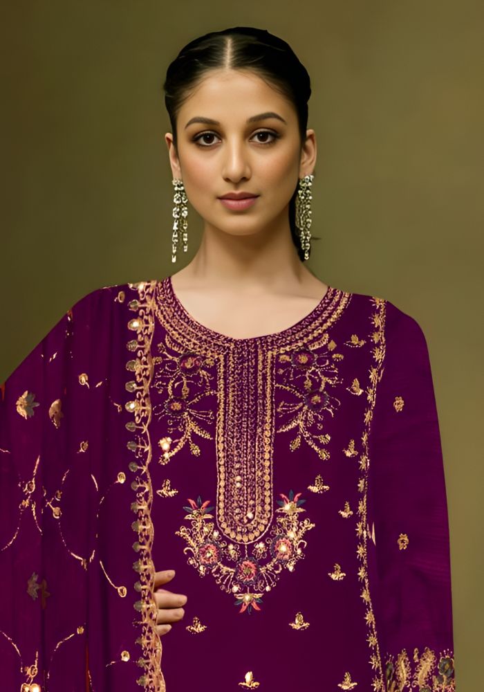 Vipul D 294 Purple color (1)