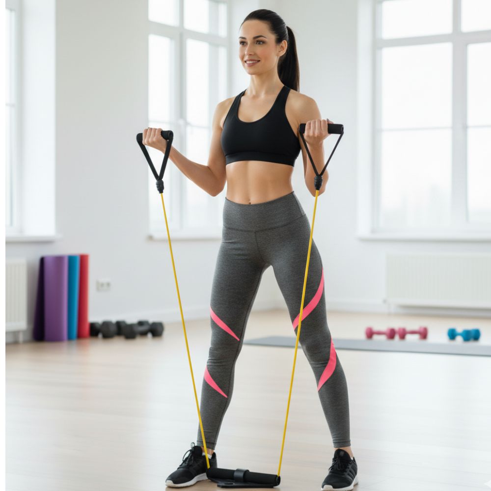 Amplify Your Stretch With Stackable Resistance Workout Band/ Stretching Band