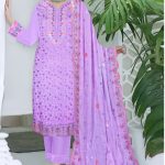 Johra Style Premium Party Wear Light Magenta Color Dress