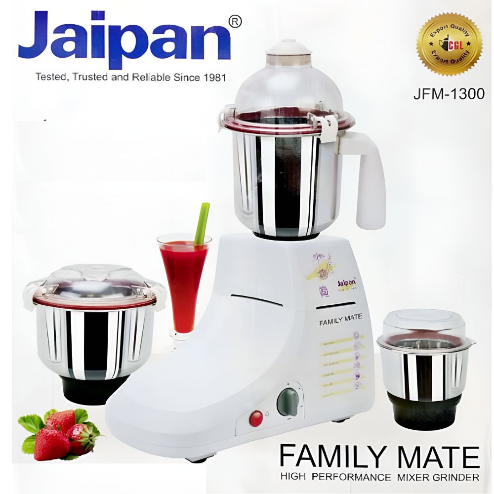 Jaipan Family Mate 850W Blender Mixer Grinder