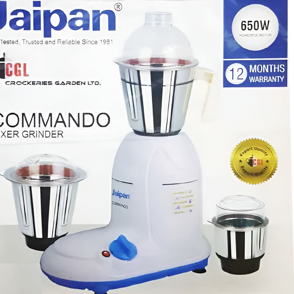 Jaipan Mixer Grinder Blender Commando 650W