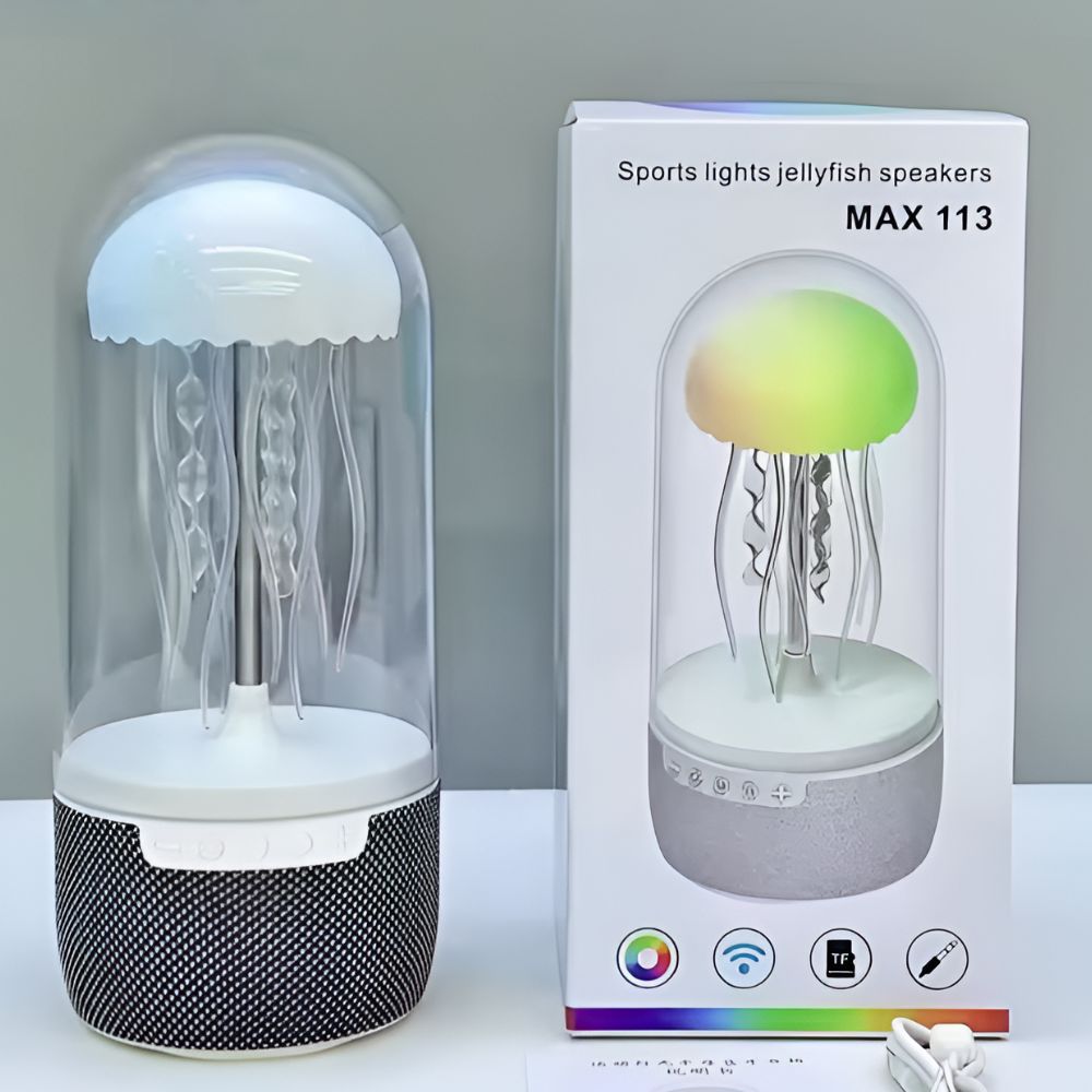 Max 113 Jellyfish Speaker with Colorful Octopus Light