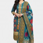 Premium Quality Pure Swis Cotton Printed Three Pieces RBL 08