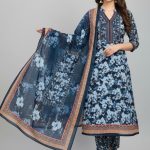 Premium Quality Pure Swis Cotton Printed Three Pieces RBL 21