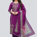 Premium Quality Pure Swis Cotton Printed Three Pieces RBL 30