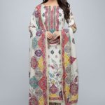 Premium Quality Pure Swis Cotton Printed Three Pieces RBL 47