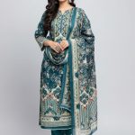 Premium Quality Pure Swis Cotton Printed Three Pieces RBL 50
