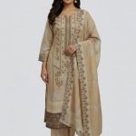 Exclusive Pure Cotton Digital Embroidered Lawn Three Pieces D-5301