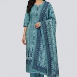Pure Cotton Premium Quality Printed Three Pieces Salwar Kameez Tex One A&Z BD 3606