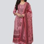 Pure Cotton Premium Quality Printed Three Pieces Salwar Kameez Tex One A&Z BD 3606
