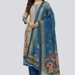 Pure Cotton Premium Quality Printed Three Pieces Salwar Kameez AK Studio D 4809