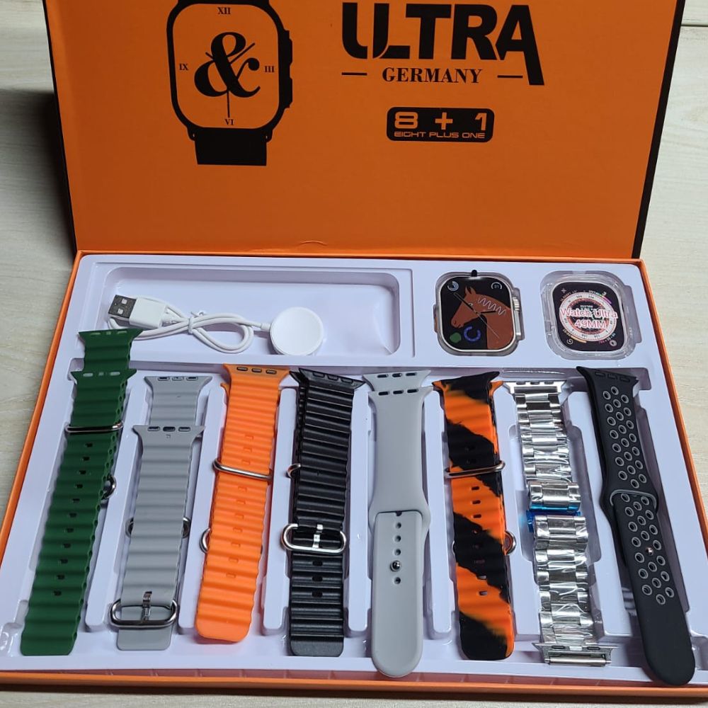 Y80 Ultra Smart Watch Touch Screen 8+1 Strap