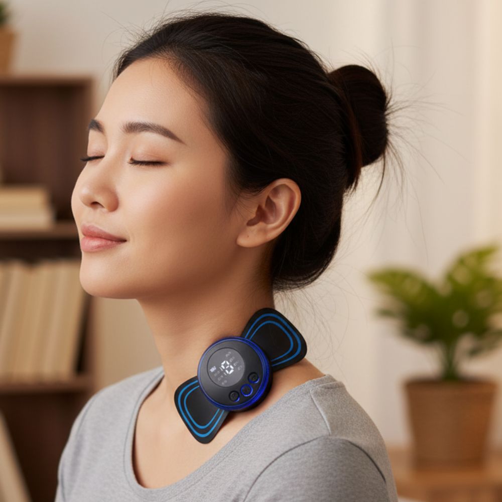 Portable Pain Relax Neck Body Massager USB Recharging