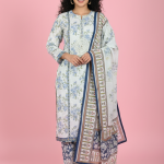 Viscous Cotton Embroidered Sequins Work Pakistani Designed Salwar Kameez