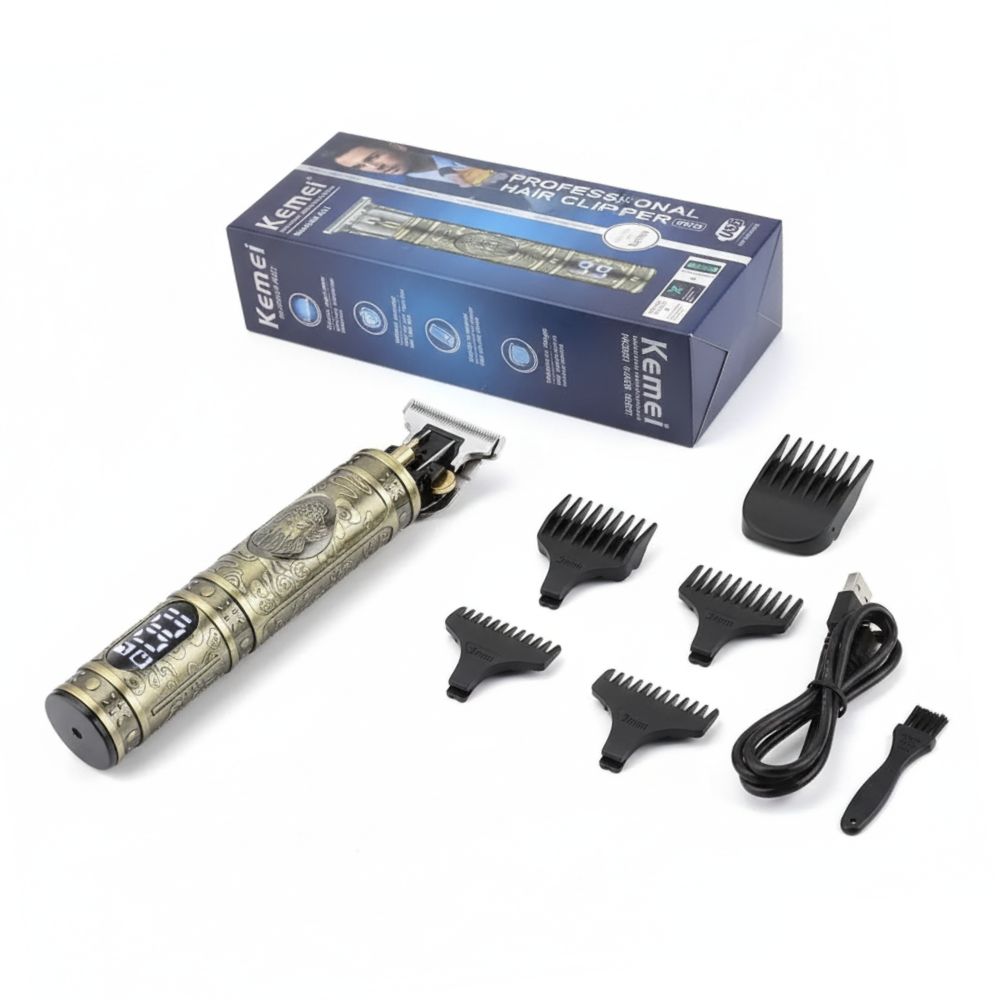 Kemei KM-4011 Professional Rechargeable Hair Clipper and Beard Trimmer (1)