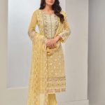 Original Vipul Fashion Amani Party Wear Oragnza Fancy Work Swits Collection 5985