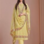 Original Vipul Fashion Amina Party Wear Twinkle Chiffon Fancy Work Swits Collection 5991