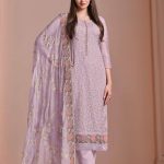 Original Vipul Fashion Amina Party Wear Twinkle Chiffon Fancy Work Swits Collection 5995