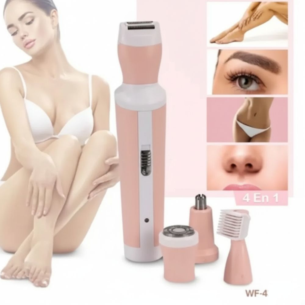 Kemei KM-3024 Rechargeable Lady Trimmer & Shaver (3)