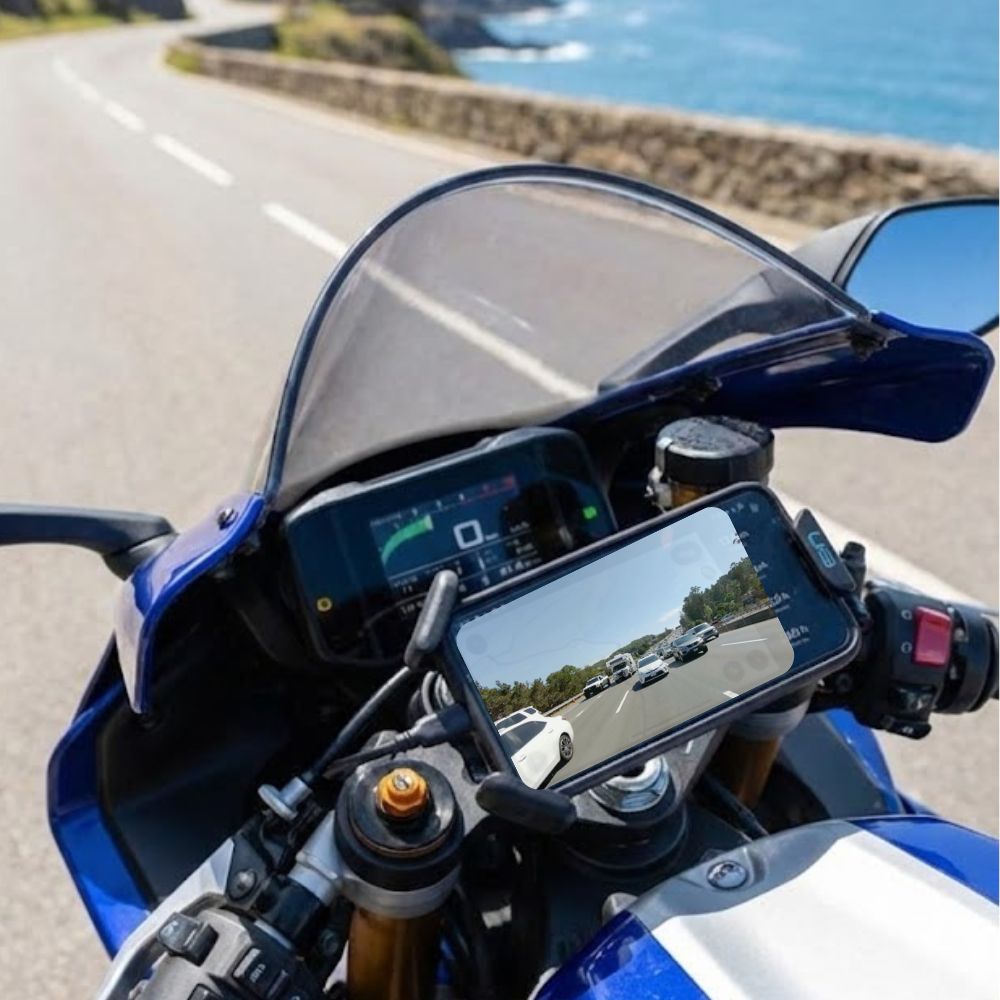 USB Plug & Play Rear Camera Driving Motorcycle Car Video Recorder | Make Your Smartphone as a Dash Cam
