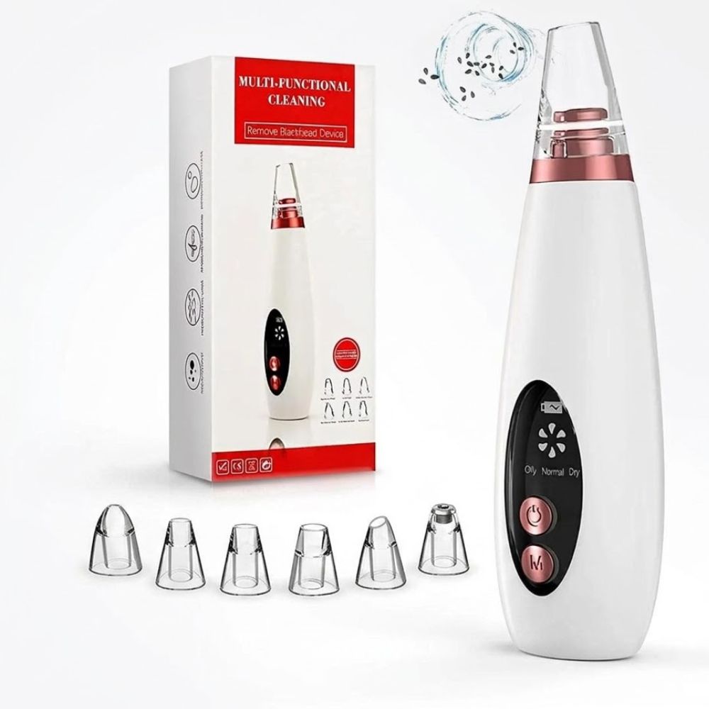 5-in-1 Rechargeable Vacuum Blackhead Remover & Pore Cleanser