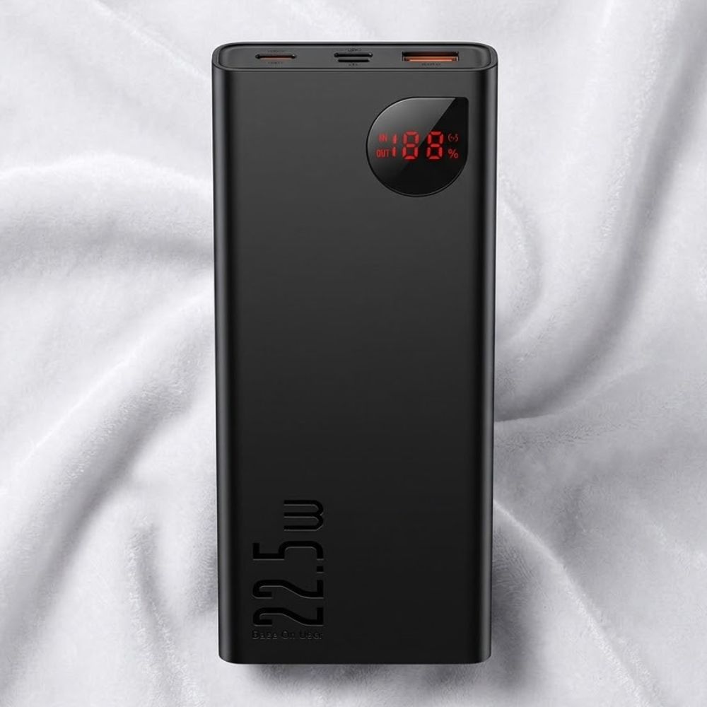 Baseus Adaman Metal Body Digital Display Fast Charging Power Bank 22.5W