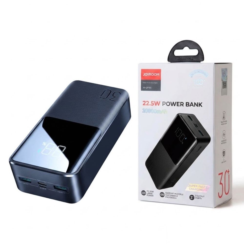 Joyroom JR-QP193 22.5W Fast Charging 30000mAh Ultra-High Capacity Power Bank - Image 2