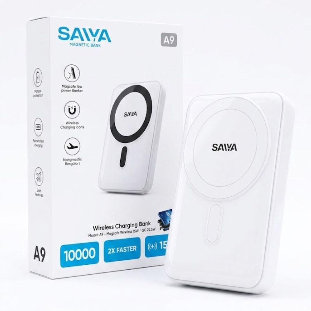 SAIVA PB-11 Magnetic Wireless Charging Power Bank - Image 2