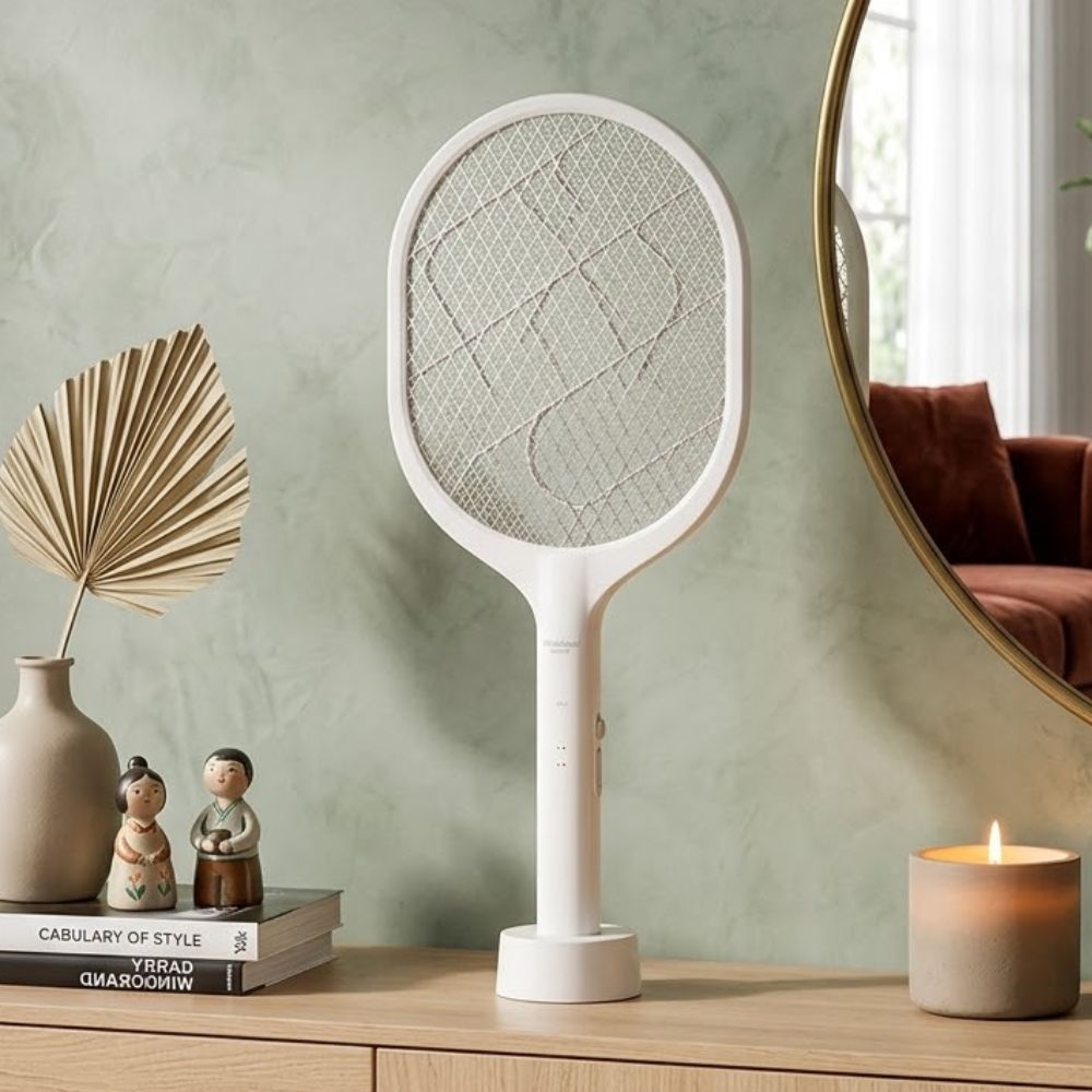 Weidasi WD-959 USB Rechargeable With Lure Light Mosquito Bat