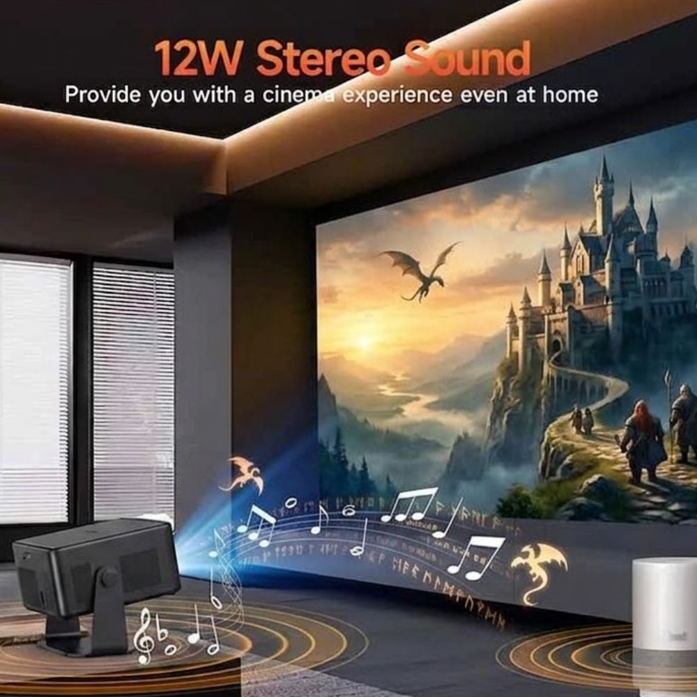 Magcubic HY450 MAX1080P Android Portable Projector - Image 2