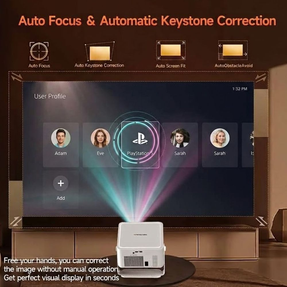 Magcubic HY450 MAX1080P Android Portable Projector - Image 3