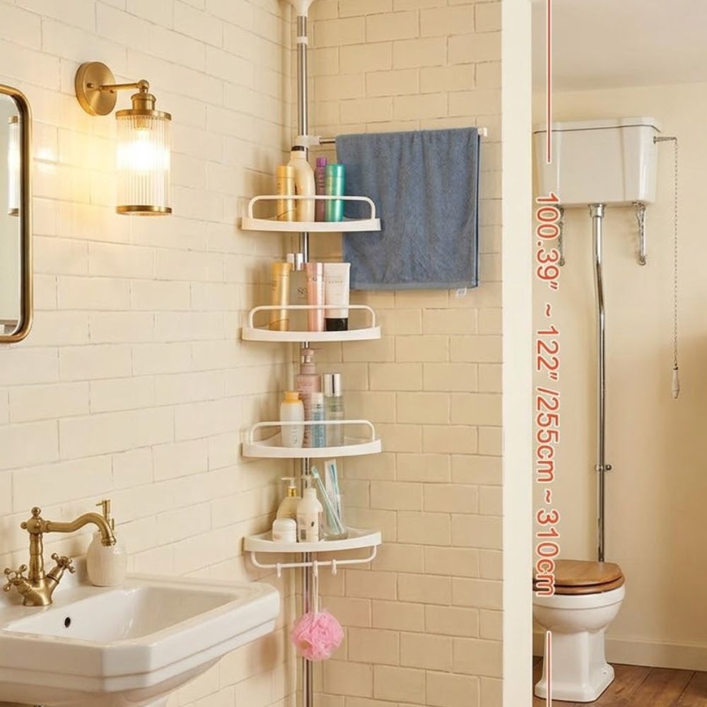 4 Layer Multi Corner Shelf /Bathroom Shelves - Image 2