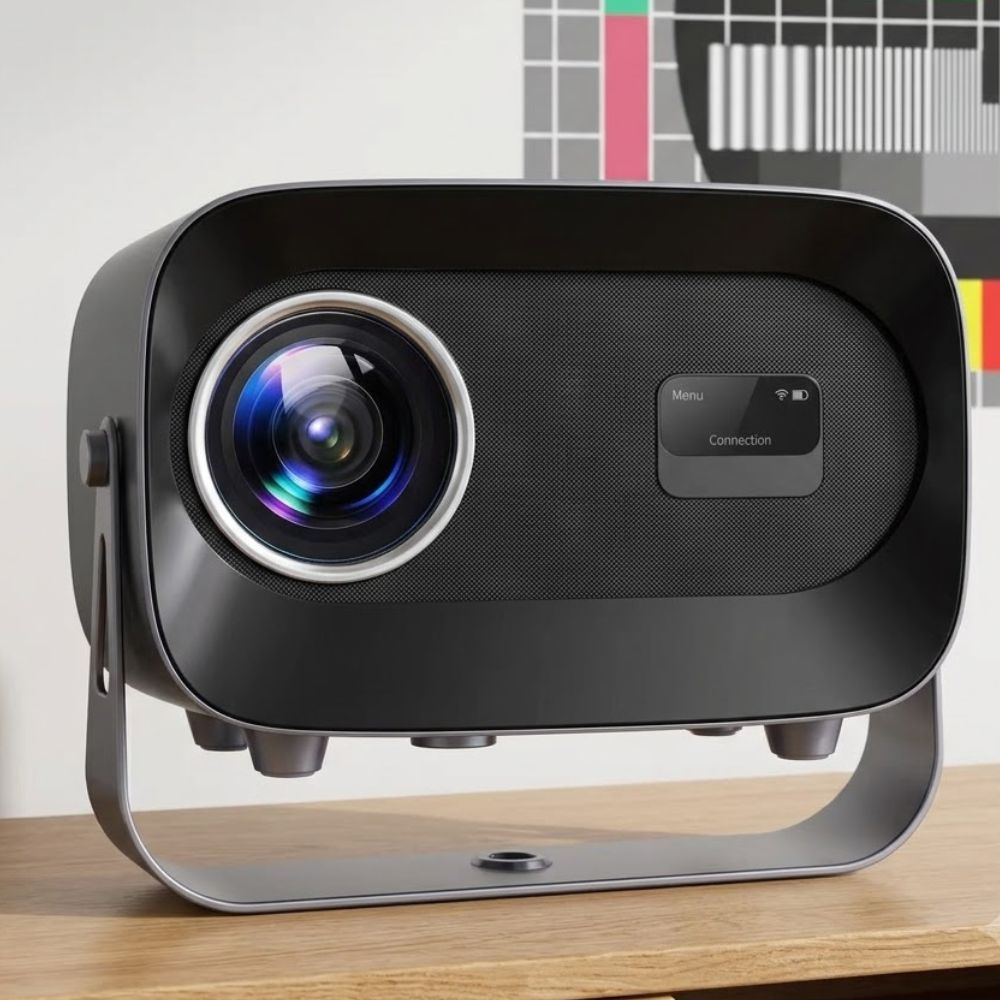 A10 Plus Android Electric Auto Focus 5G Wi-Fi LED Projector - Image 3