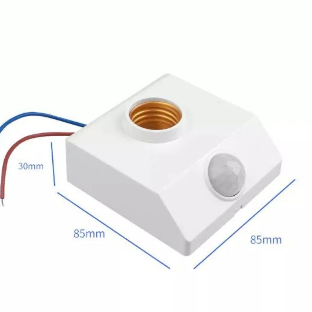 B22-E27 Human Infrared Motion Sensor Holder for Lamp