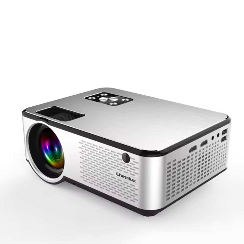 Cheerlux C9 3600 Lumens WiFi Android LED Projector With Built In TV Card - Image 2