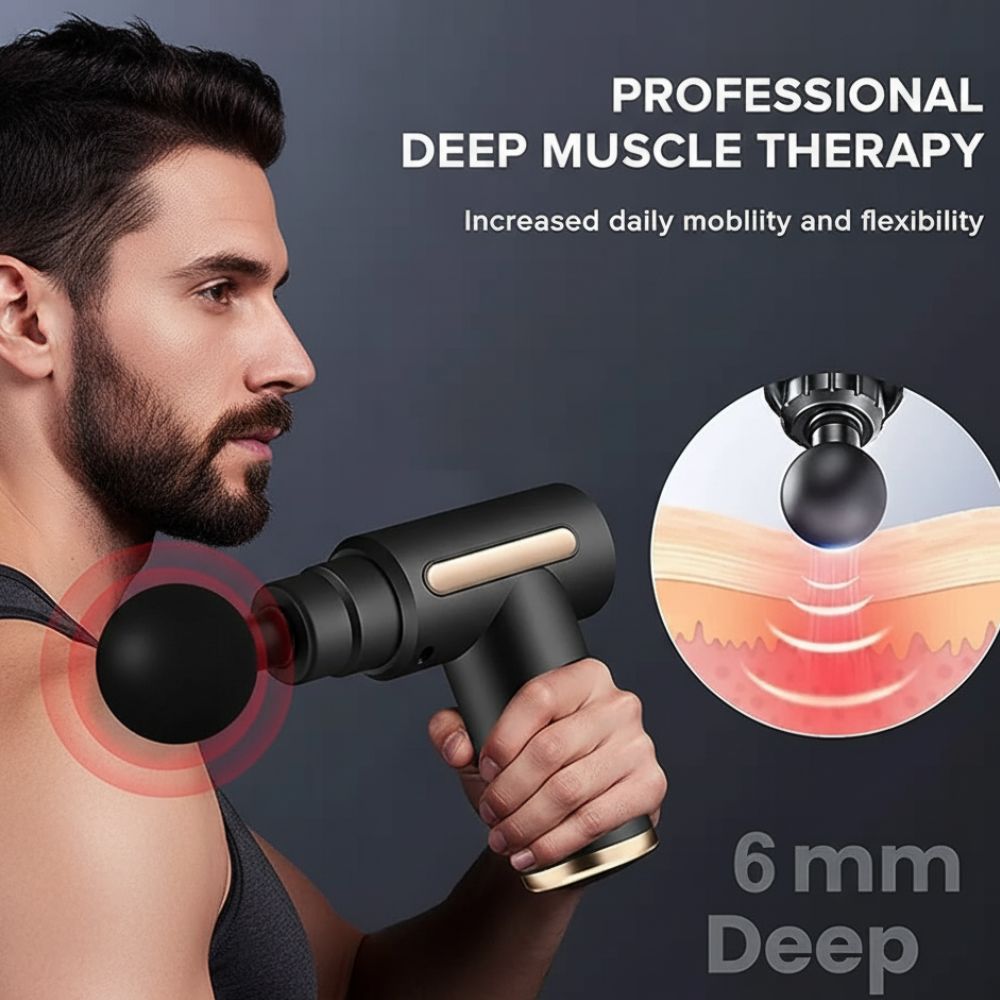 Deep Tissue Therapy Rechargeable Mini Massager - Image 2