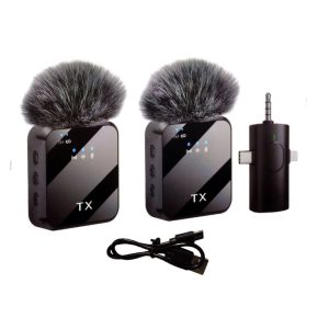 F11-2 Wireless Collar Microphone With Active Noise Cancellation