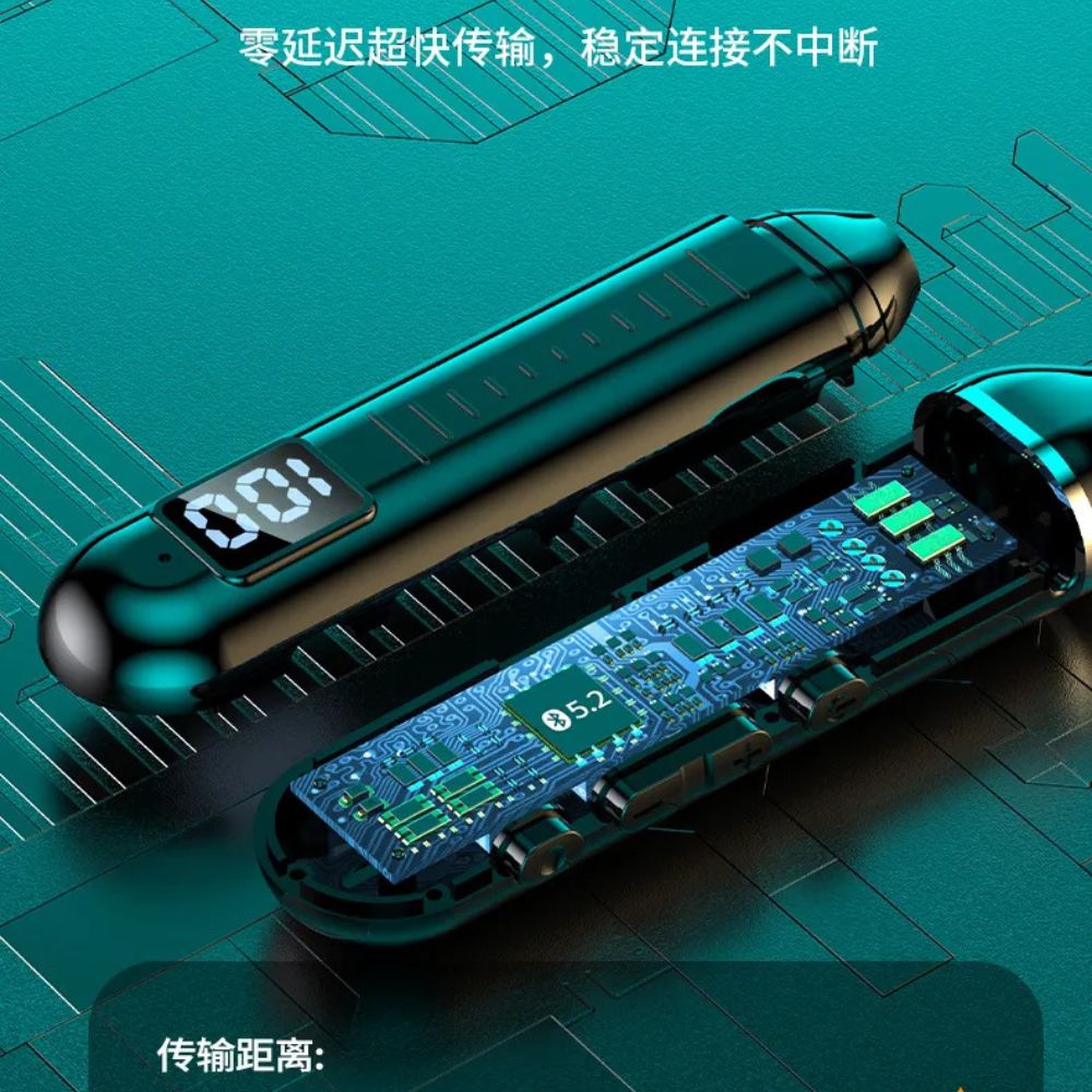 G9 Pro+ Stereo Wireless Neckband Headphone With Microphone Type-C Charging Long Standby - Image 2